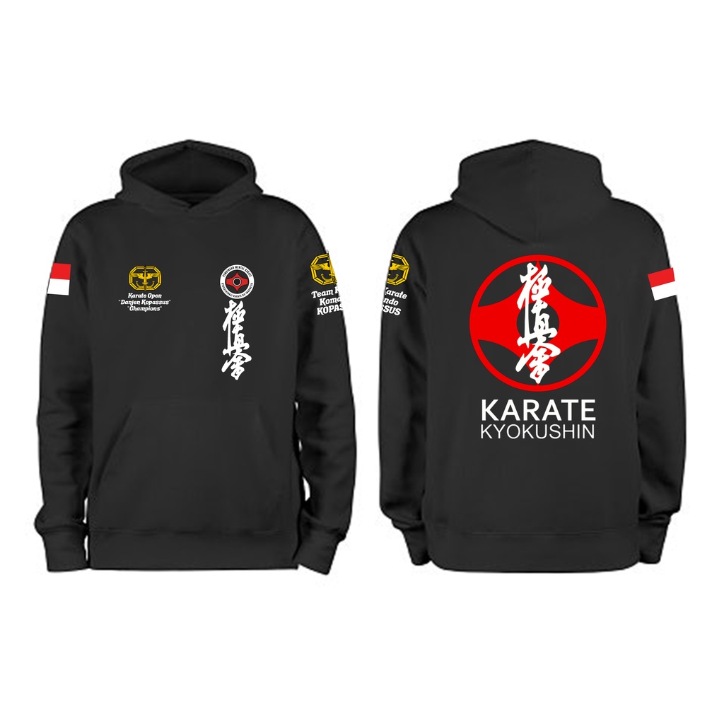 JAKET ZIPPER HOODIE Pembinaan mental karate KARATE KYOKUSHIN