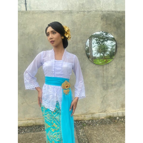 Kebaya Bali By Ani Kebaya Jadi Bordir Putih