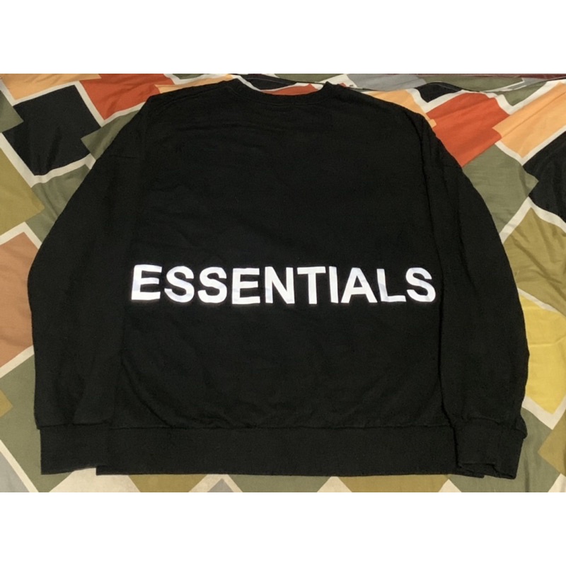 CN Crewneck Essentials Fog Reflectif