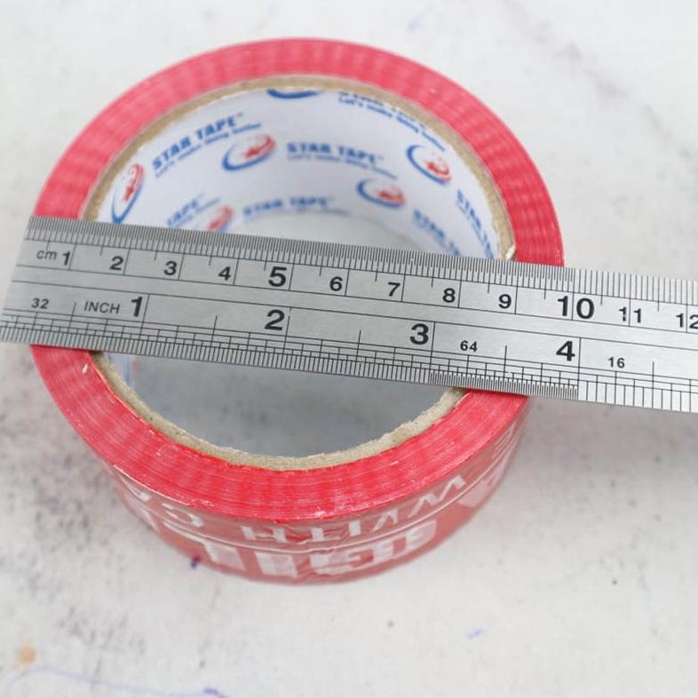 

MURAH Lakban 48mm x 50meter Fragile Plakban Merah Putih STAR ➟