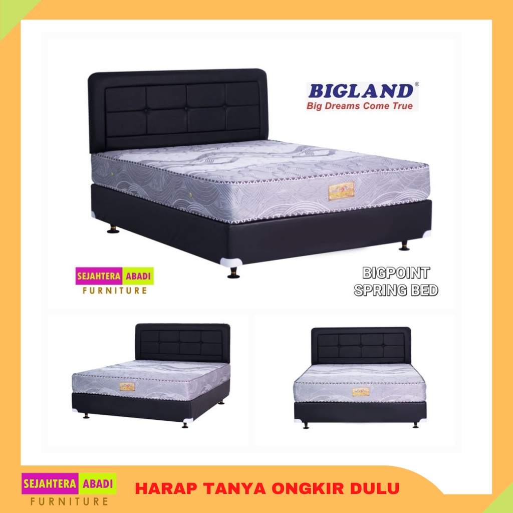 Bigland springbed deluxe standard bigpoint series matras only PROMO big point