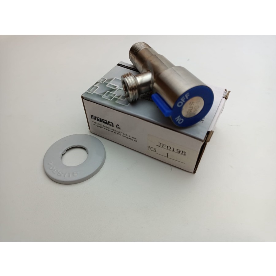 STOP KRAN SINGLE SUS 304 SINGLE STOP VALVE STAINLESS