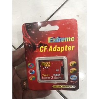memory compactFLAsh CF adapter MICROSD dan SDHC