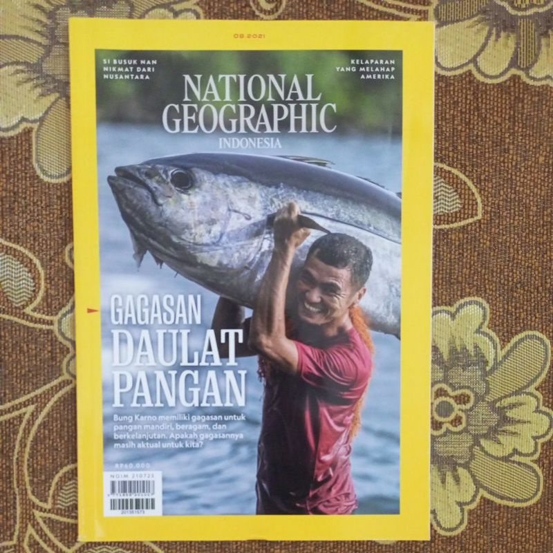 MAJALAH NATIONAL GEOGRAPHIC AGUSTUS 2021