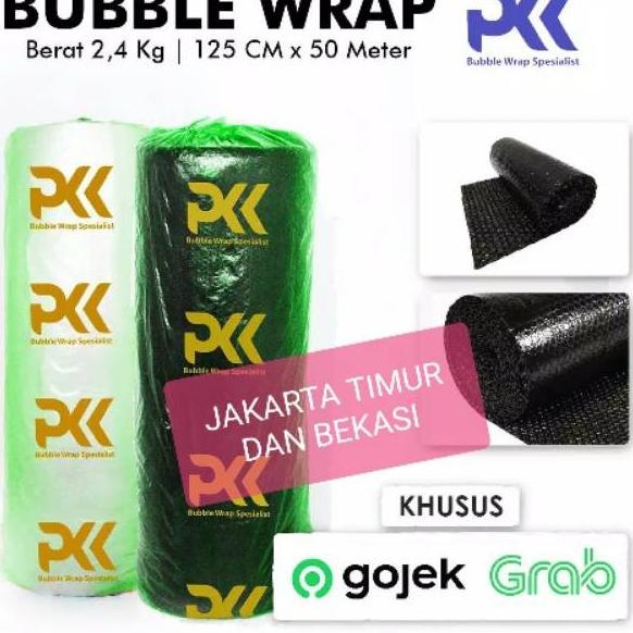 

Bubble Wrap Roll - Hitam, TEBAL 2.4KG