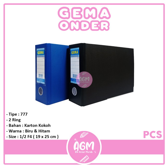 

Gema Odner 777 Kwitansi Hitam / Biru [ Pcs ]