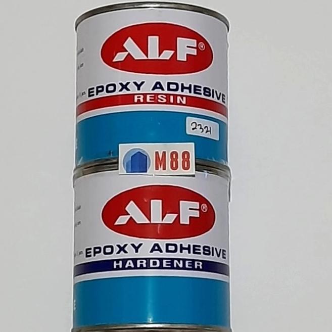 

Lem Epoxy ALF Adhesive 300 ml (Resin+Hardener) - 2 komponen 0.3L