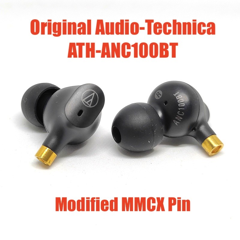 Modify MMCX Pin Version Audio Technica ATH-ANC100BT Custom Earphone