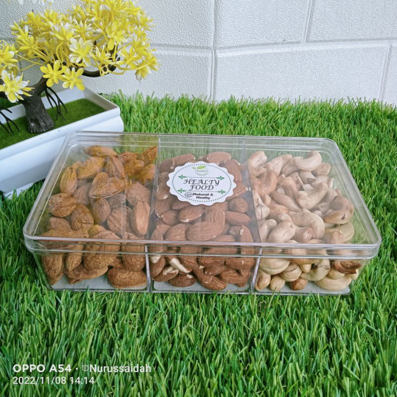 paket hampers mix nut exclusive oleh oleh haji dan umroh