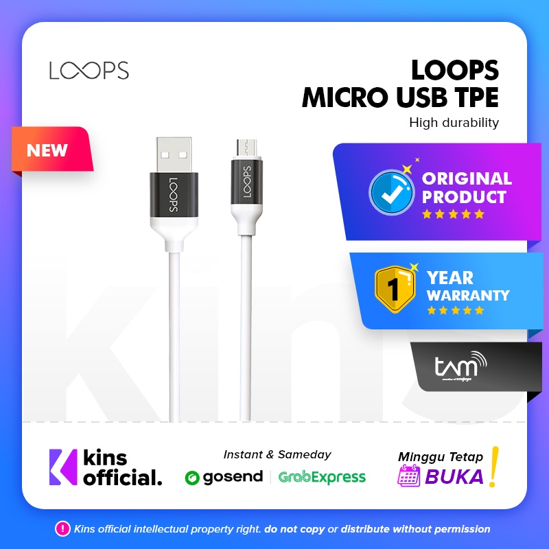 Loops Micro USB TPE Cable