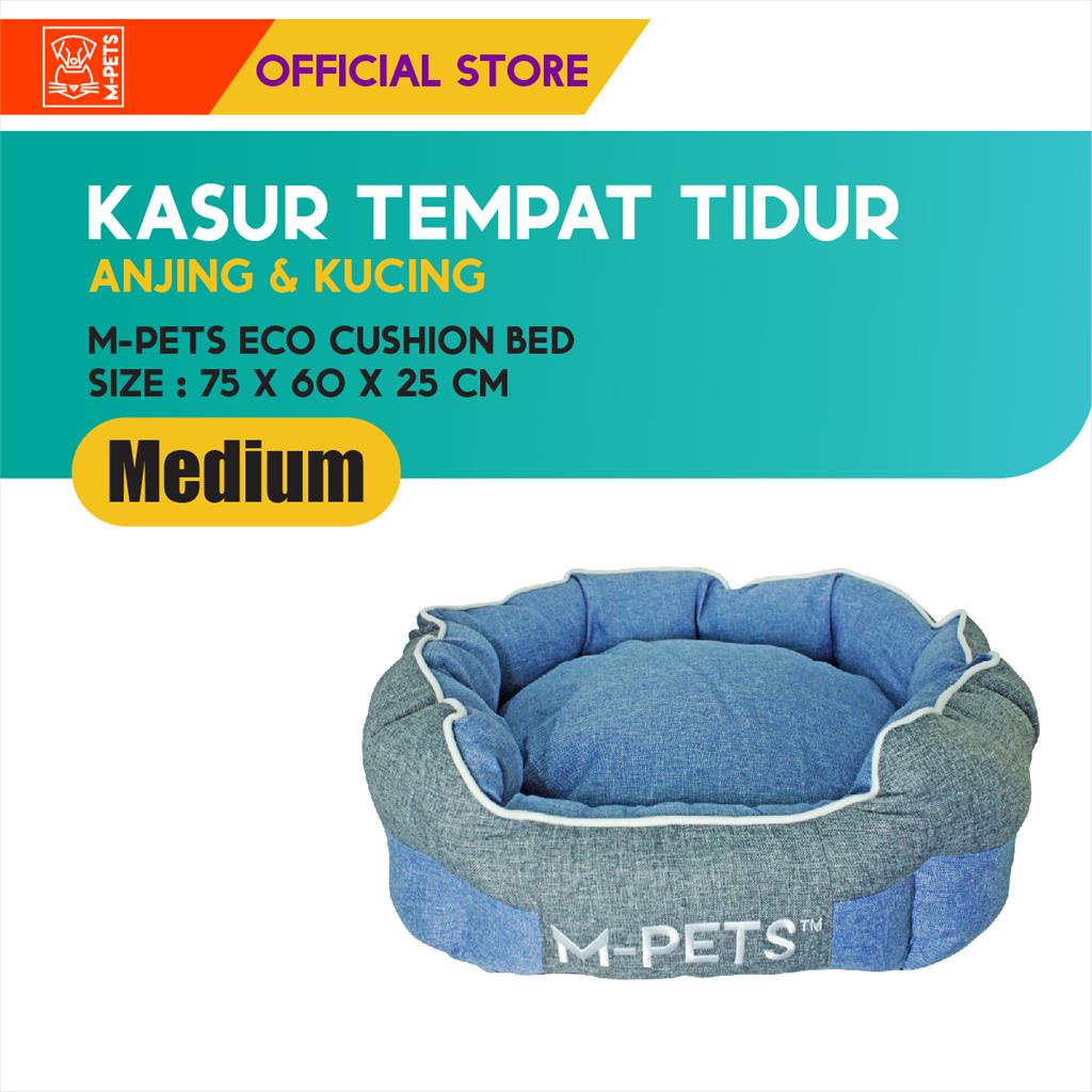 M-Pets Eco Cushion Size M / Kasur Tempat Tidur Kucing Anjing