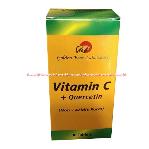 Golden Bear Laboratory Vitamin C Quercetin Non Acidic 30tablets Vit.C Vit C GoldenBear