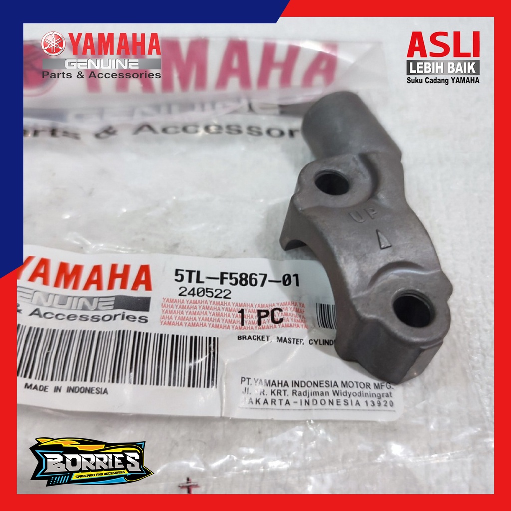 BRACKET DUDUKAN MASTER REM SPION KANAN MIO LAMA J GT M3 S Z SOUL GT 115 125 ALL XEON RC 5TL-F5867-01