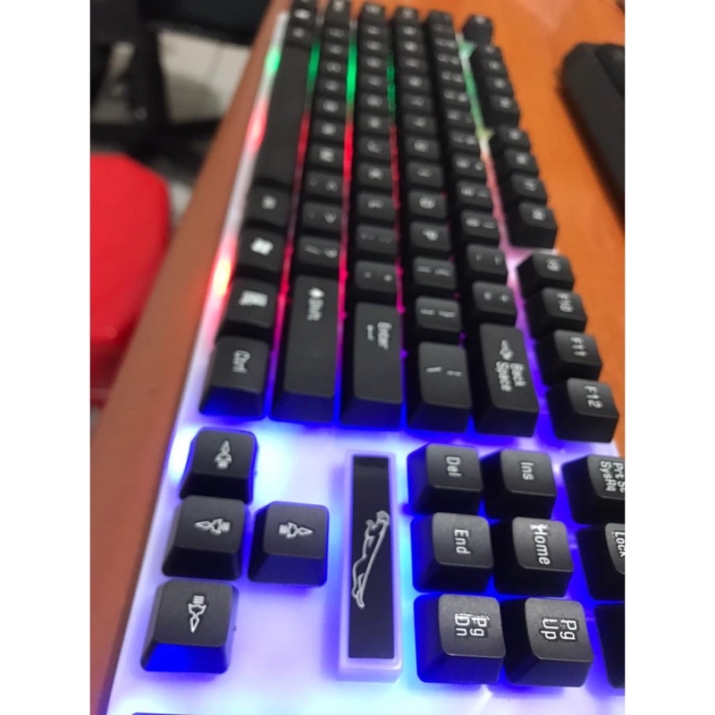 Keyboard + Mouse  Gaming LED G21 Backlight Model Kabel USB