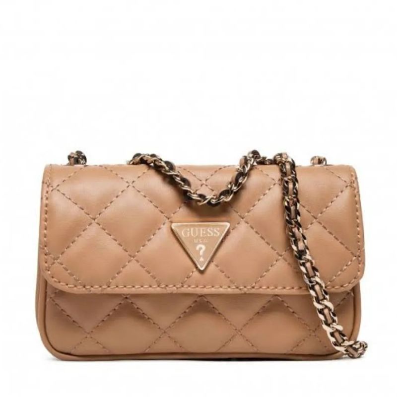 GUESSS Cessily quilted mini crossbody bag