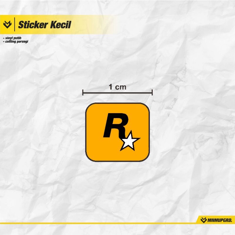 Sticker RC rockstar games