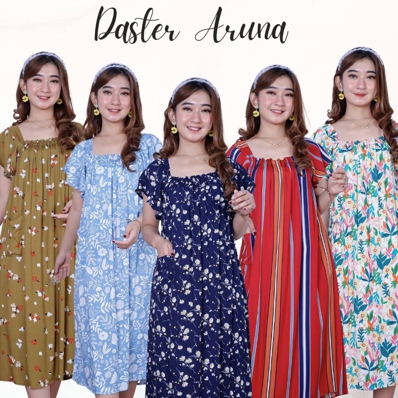 Daster Aruna/Daster Rayon/daster grosir/dress rayon