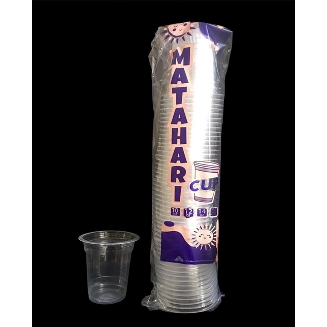 Cup Gelas Plastik/Gelas Plastik 10oz,12oz,14oz,16oz