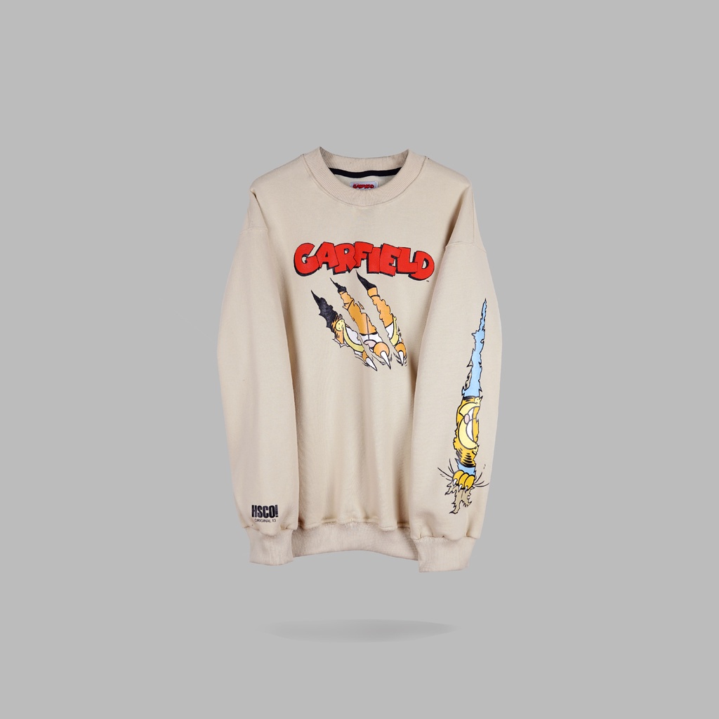 HSCO Crewneck Garfield Scratch