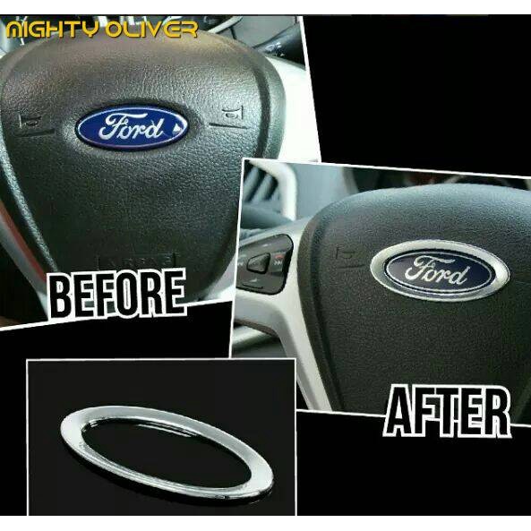 bingkai logo setir ford ecosport ford focus ford escape ford fiesta