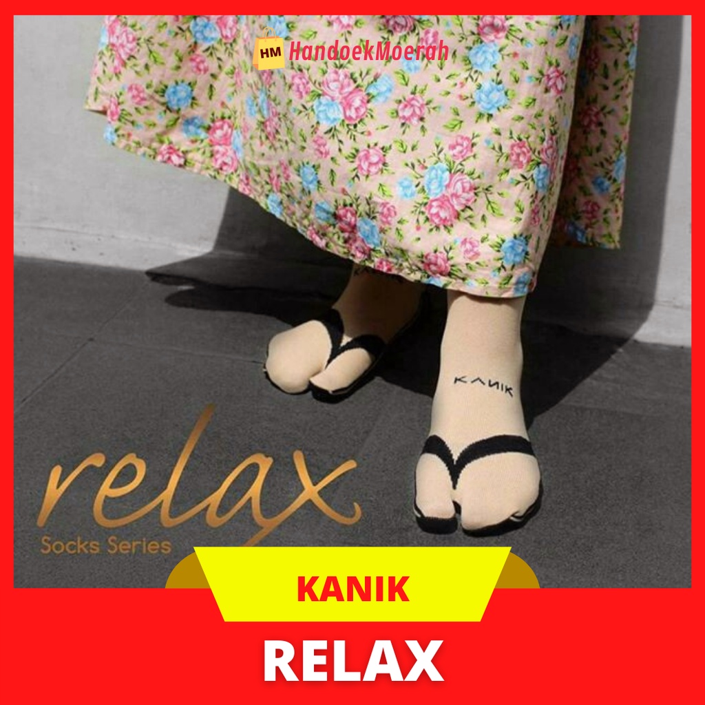 Kaos Kaki Wanita Murah / KANIK Sock RELAx Series SANDAL/ Kaos Kaki Jempol Muslimah Panjang