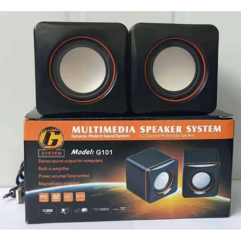 Speaker Laptop/Komputer USB G-101 Murah Speaker Laptop Komputer USB