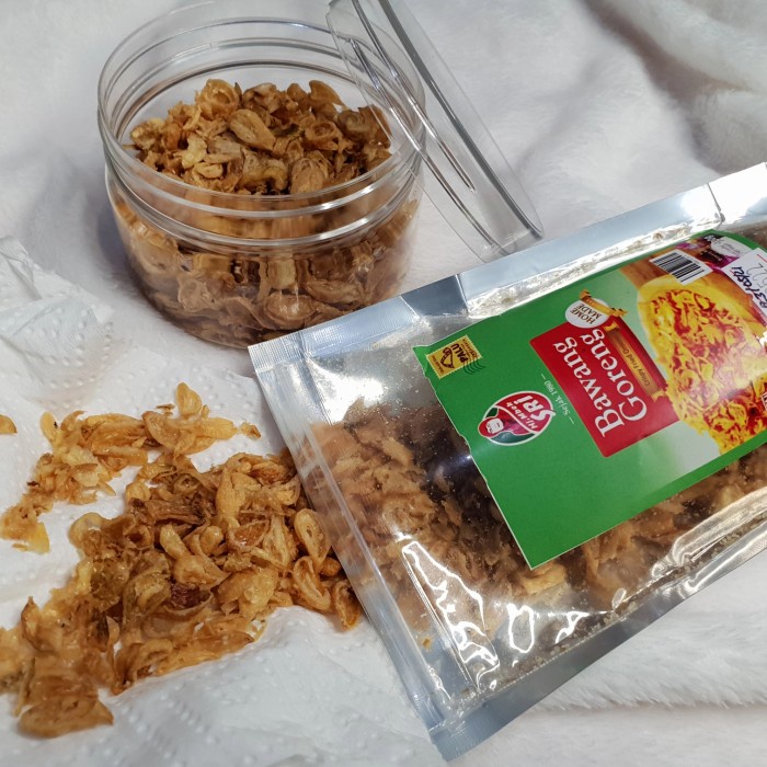 

Bawang Merah Goreng Hj Mbok Sri Khas Palu Ukuran 500gr