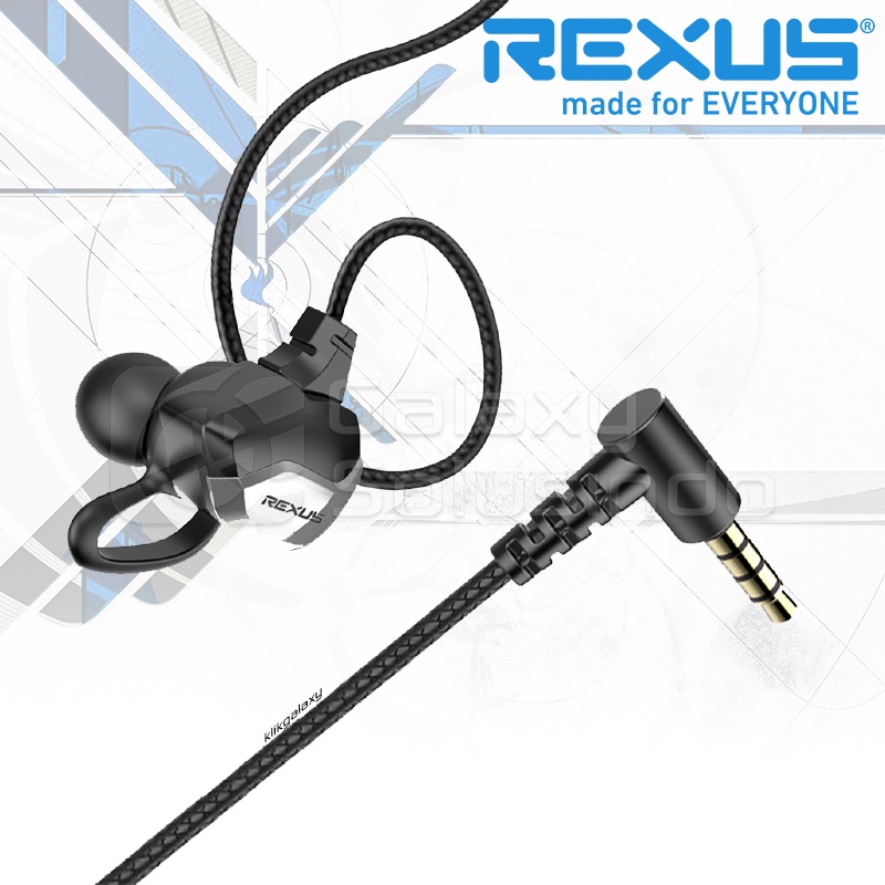 Rexus VONIX ME6 Gaming Earphone With Mic - ME6