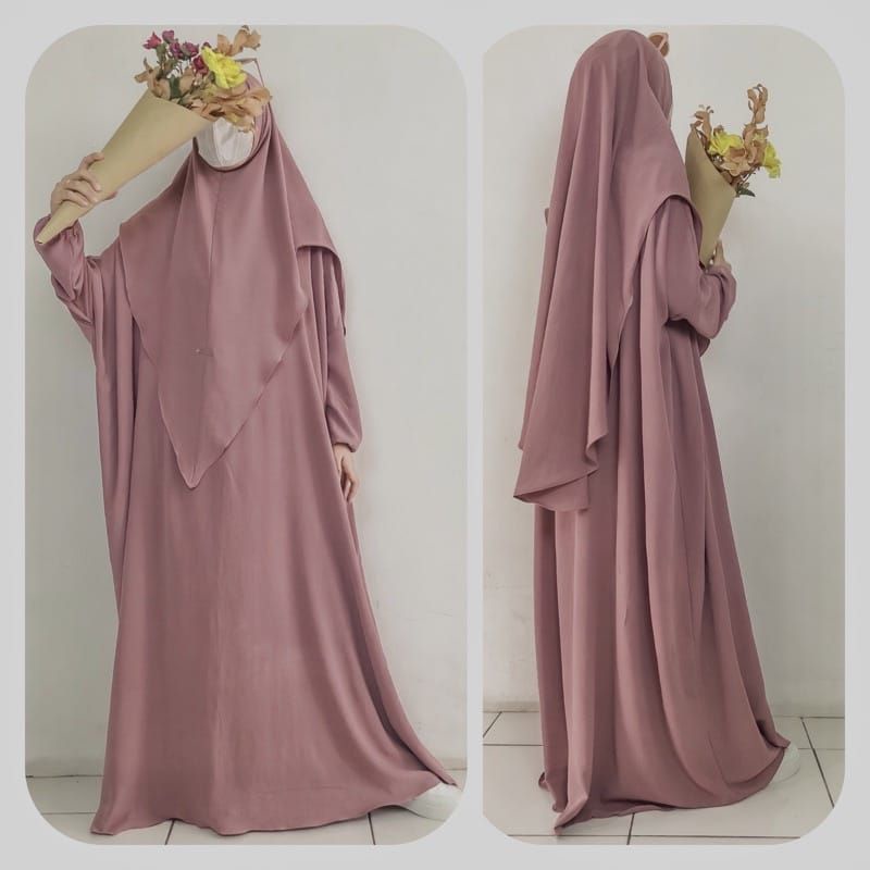 RUSELA SET ABAYA bu MARYAMZALI