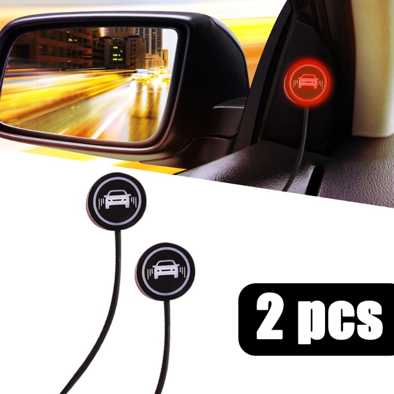 2pcs Sensor Radar Pendeteksi Blind Spot Untuk Mobil