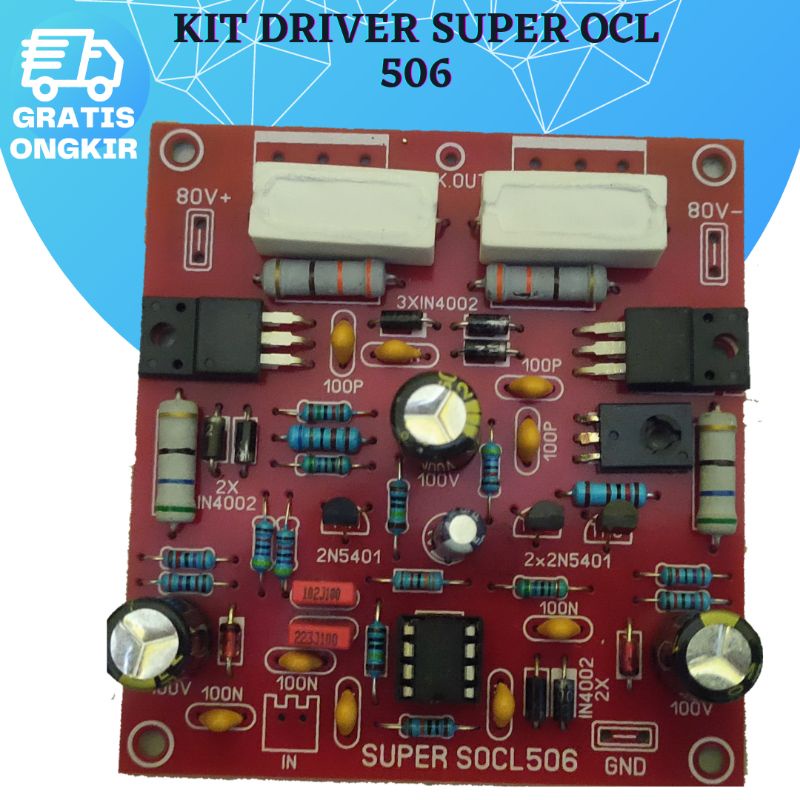 Kit Driver Super OCL 506 (komponen bagus)