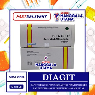Jual DIAGIT PER STRIP ISI 10 TABLET | Shopee Indonesia