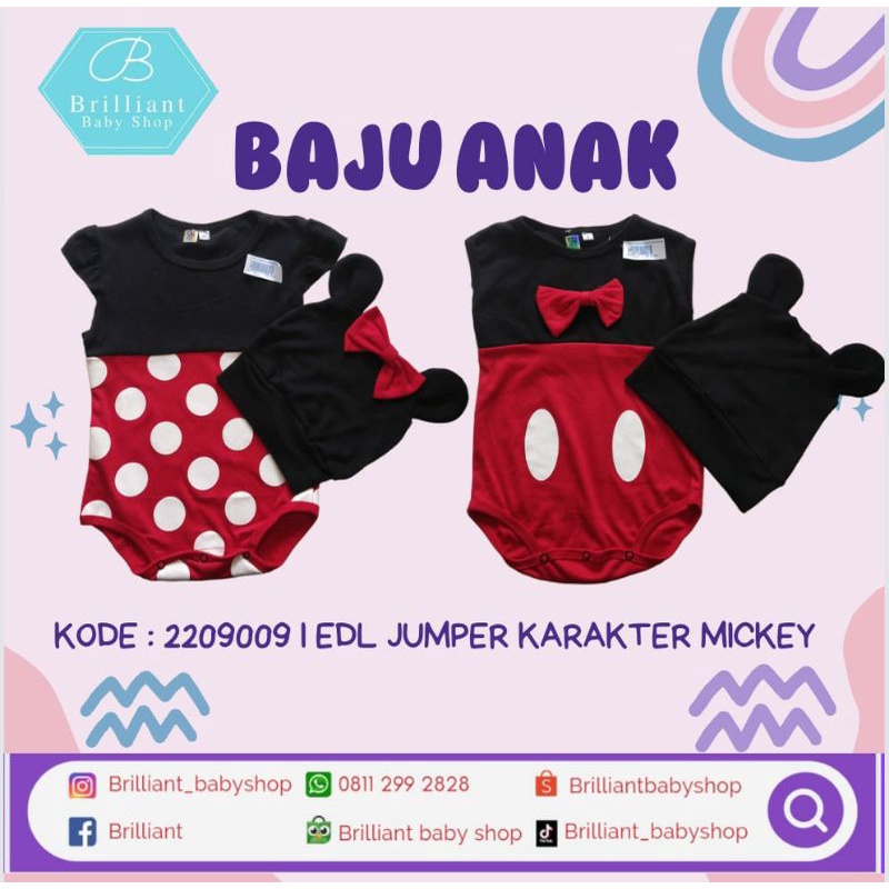 EDL JUMPER KARAKTER MICKEY