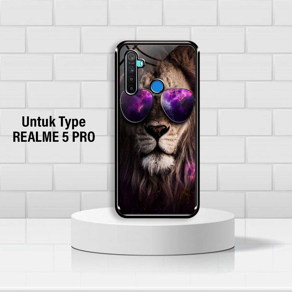 Case Realme 5 Pro - Hardcase Fullprint - Case Premium - Case Kilau - Untung Case 33 - Gambar ANMLS - Casing Realme 5 Pro - Silikon Realme 5 Pro - Case Realme 5 Pro Terbaru - Fashion Case - Pelindung Back Phone -