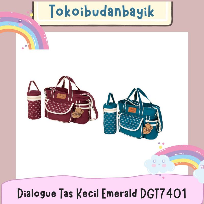 DIALOGUE SMALL DIAPER BAG EMERALD SERIES [DGT7401]