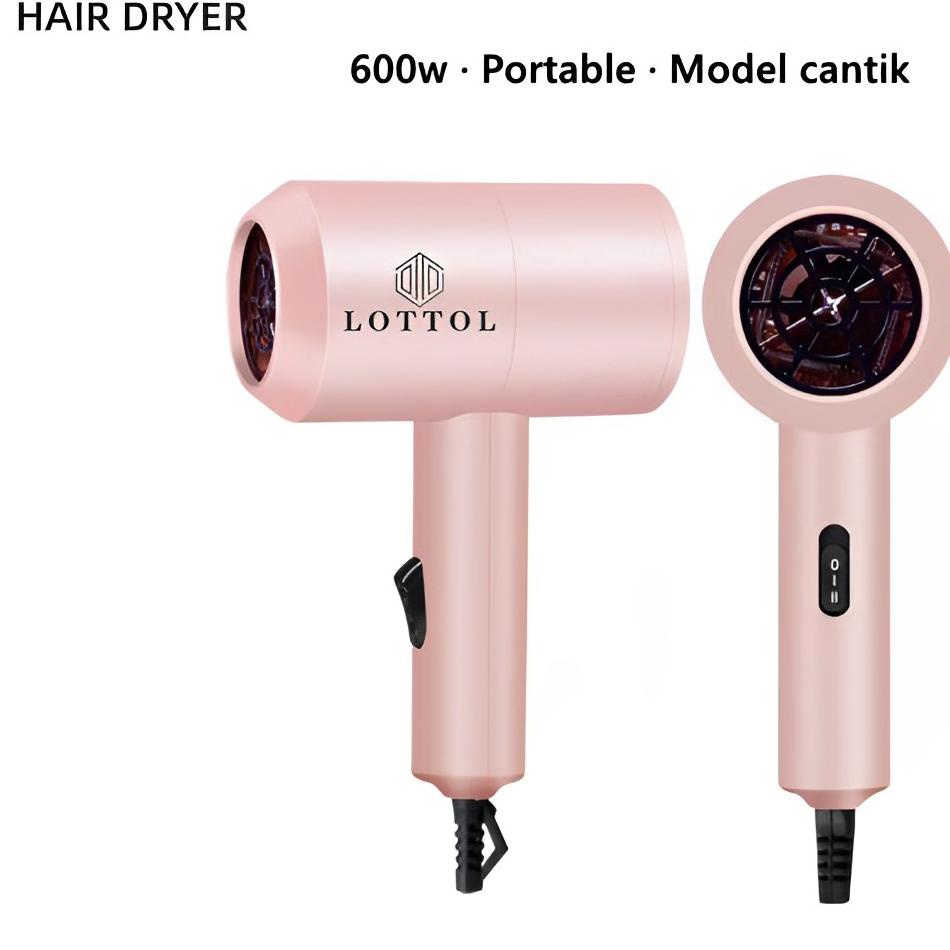 Miliki! LOTTOL Alat Pengering Rambut Portable/Professional Ionic Hair Dryer ,.