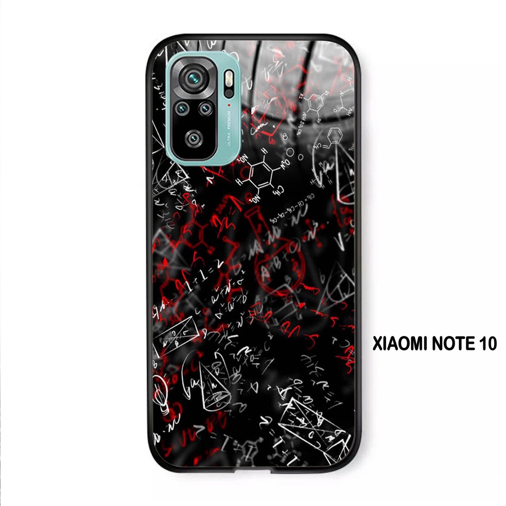 Softcase Kaca XIAOMI REDMI NOTE 10  - Case Handphone XIAOMI REDMI NOTE 10 [T18]