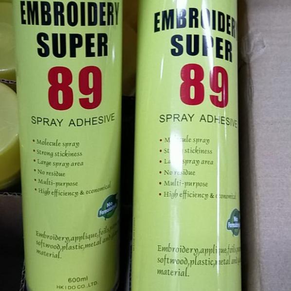 

Lem sprey adhesive super 89 embroidery
