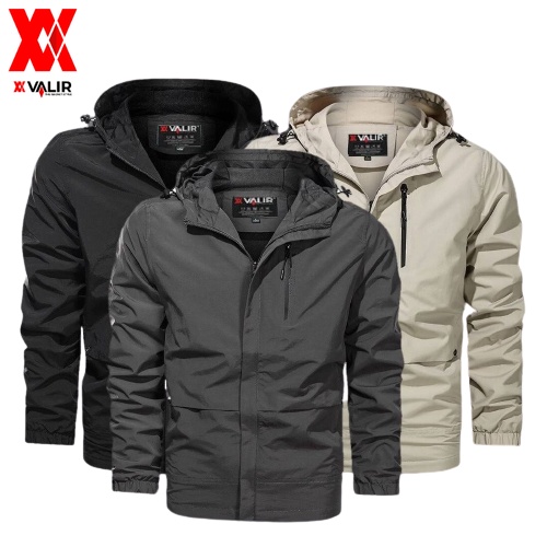 Valir Huje - Jaket Pria Outdor Waterproof Casul Keren Bahan Taslan Premium Korean Style Jacket Tacti