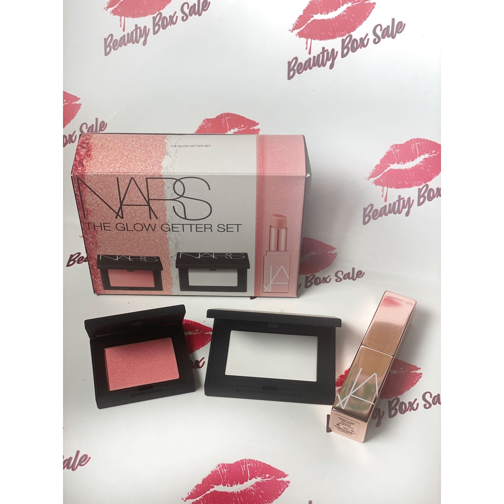Jual Ready Stock! Nars Blush Orgasm + Lipstick + Bedak | Shopee Indonesia