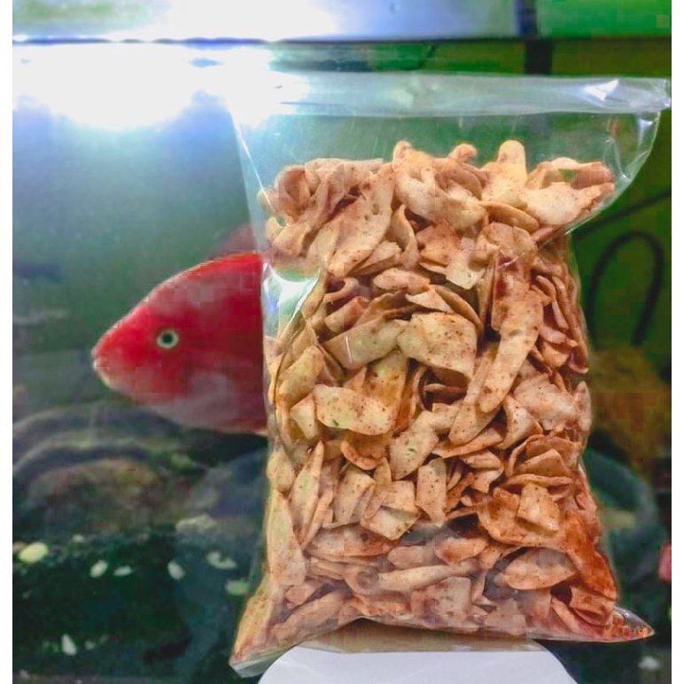 

keripik pedas otak-otak daun jeruk 1kg