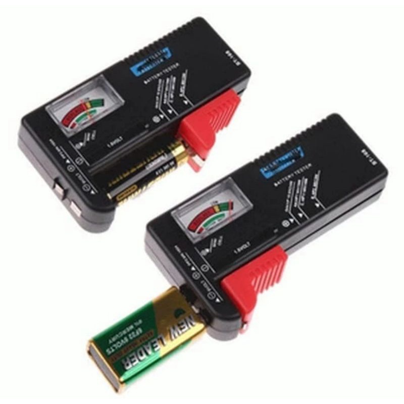 Alat Cek baterai tester universal Analog Digital