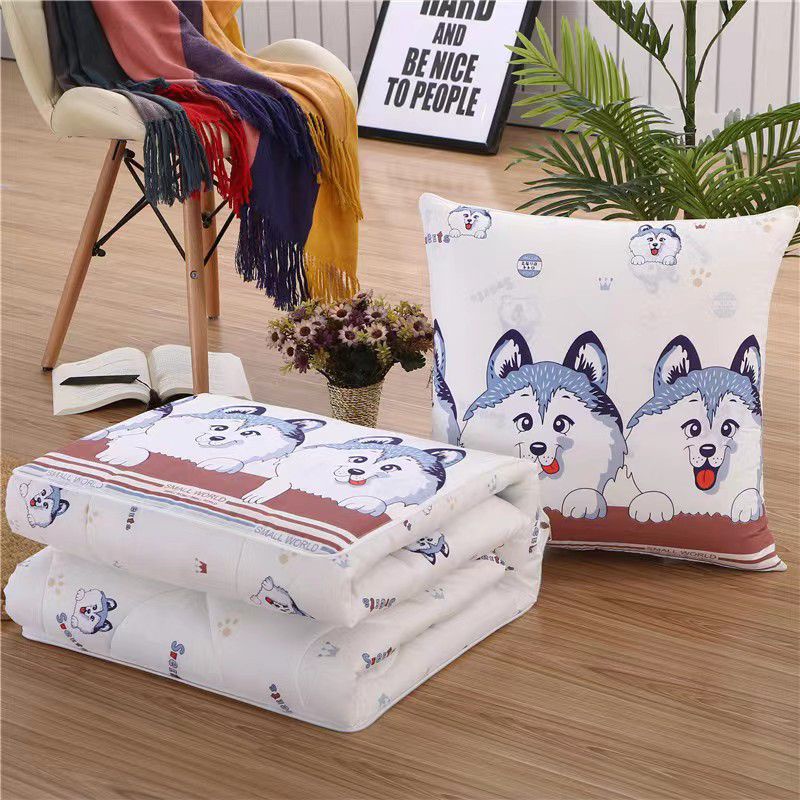 Bantal Selimut 2in1 Bantal Lipat Praktis Jadi Selimut