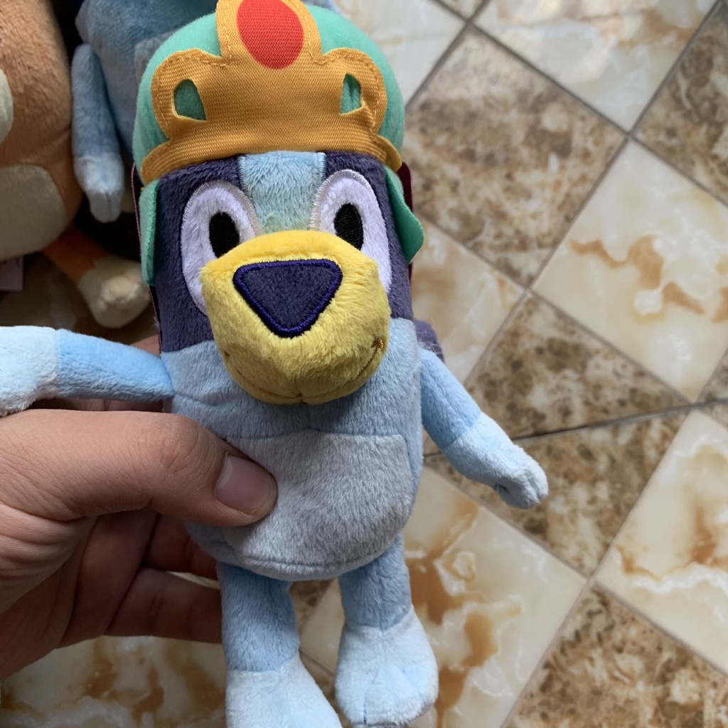 New 20cm Bluey Bingo Plush Doll Bingo Animal Dog Family Pupets Birthday Xmas Kids Gifts