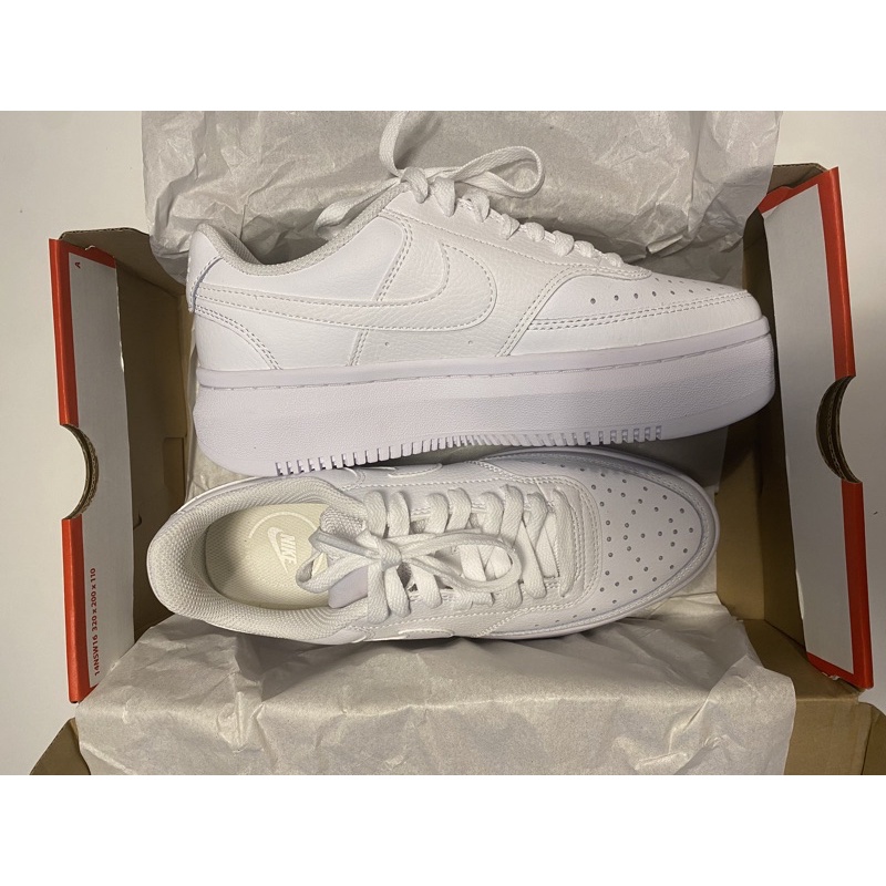 NIKE COURT VISION ALTA WHITE SIZE 39 (BNIB)