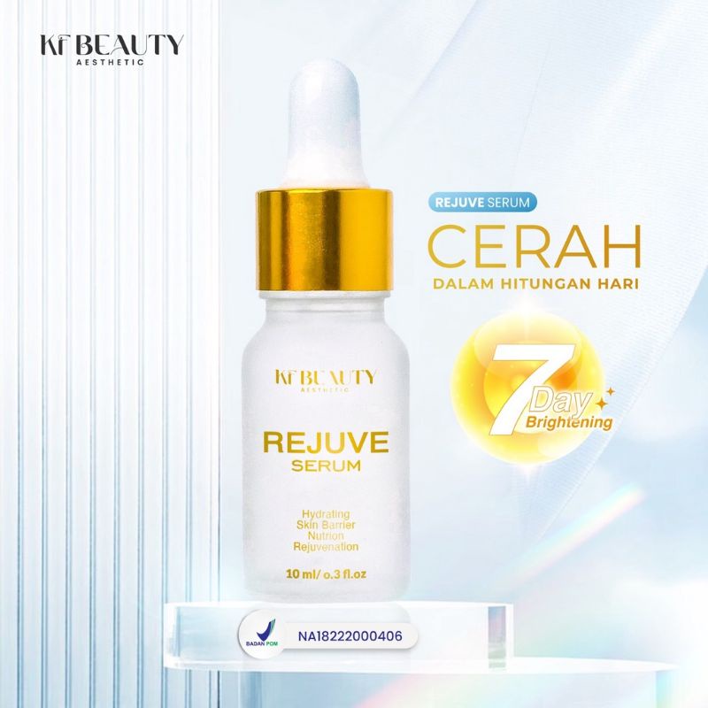 KF SKIN BEAUTY REJUVE SERUM KEMASAN BARU BPOM