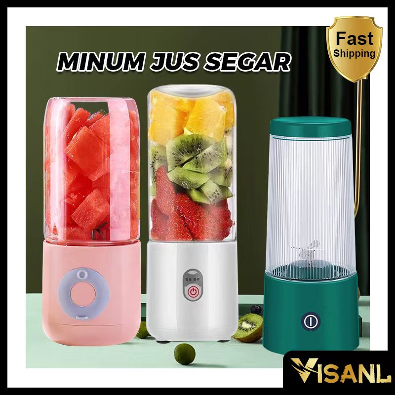 Mini Portable Juicer Cup Rechargerable - Blender Jus Buah USB Electric Blender