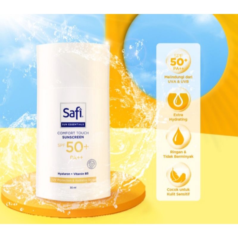 Safi Sun Essential Comfort Touch Sunscreen Spf 50+ PA ++