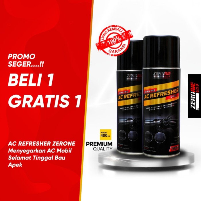 ZERONE AC Refresher Cleaner Mobil Promo