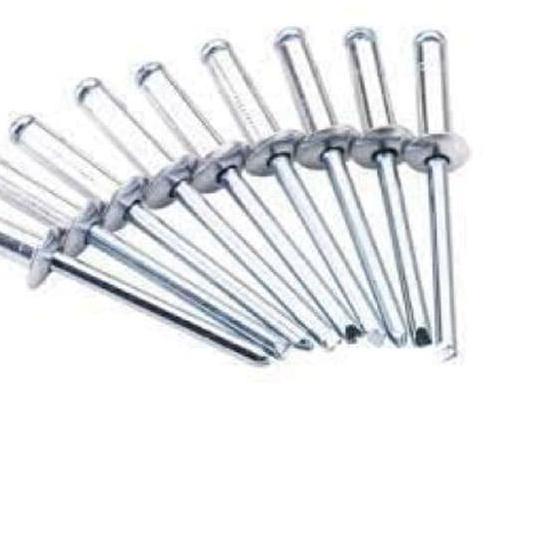 Nufoss 550 Paku Ripet 4.0x12.7mm Aluminium Rivet Nut isi 1000 Pcs